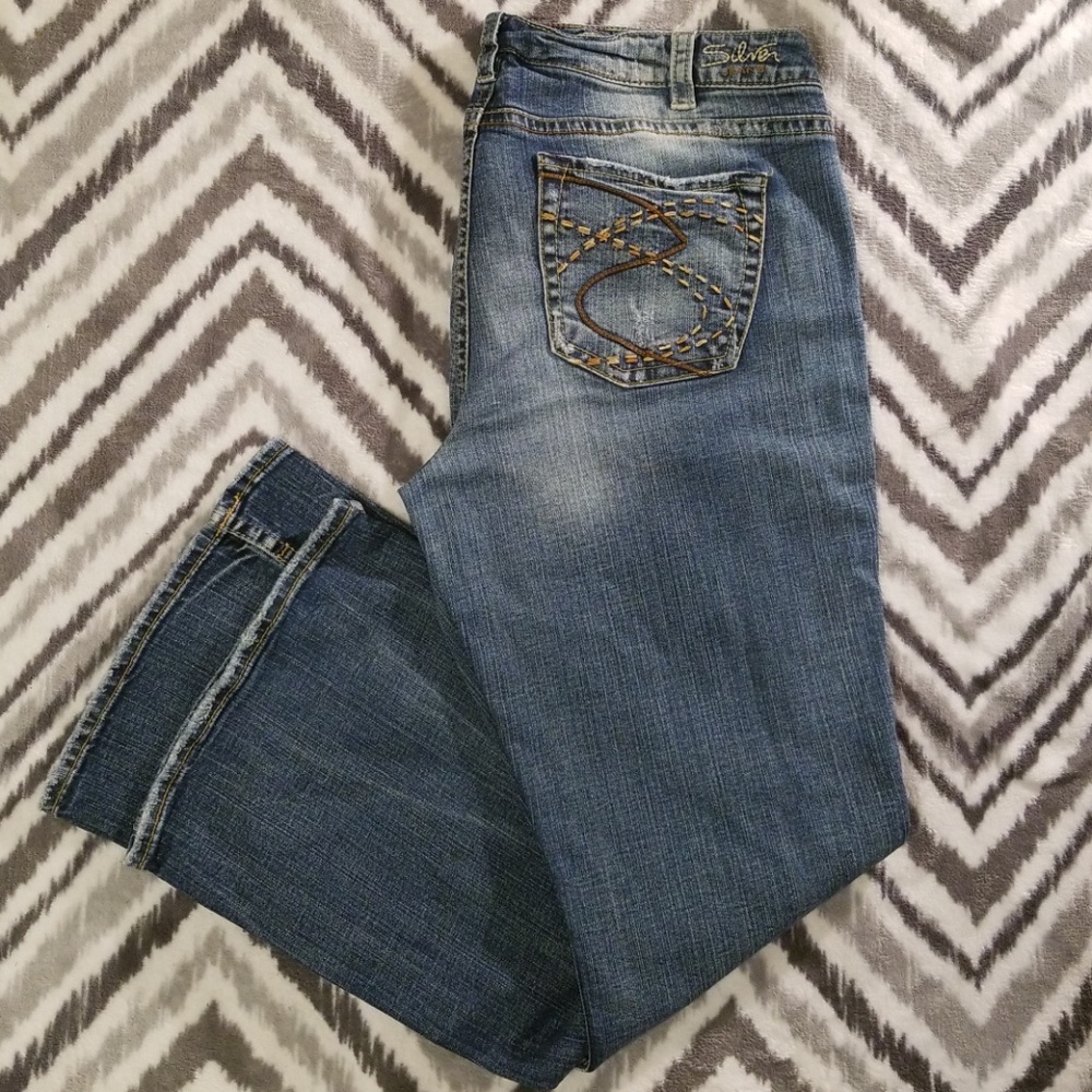 SILVER JEANS FRANCES 18X33
